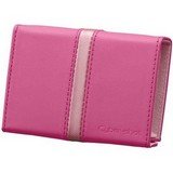 Sony LCJ-THD/P Leather Cover with Stylus for Sony DSC-T Series Digital Cameras (Pink)