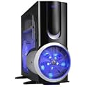 Aplus Twin Engine Black ATX Case With Window - 2X 250Mm Blue LED Fan