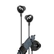 Iluv Bean In-Ear Stereo Earphone Volume Control Black Adjustable Slider High Performance Speaker
