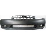 Front Bumper Cover 00-01 Altima Gxe Gle Xe Model Models 00 01 2000 2001 W/o Without Fog Lamp Light Hole Holes
