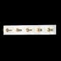 Thomas Lighting SL7325-4 5 Light Mirrored Strip Bath Light in Chrome