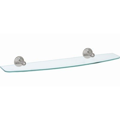 Alno A9150-18-PB Regency Glass Bathroom Shelf