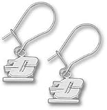 Central Michigan Chippewas 1/4 Motion C Dangle Earrings - Sterling Silver Jewelry