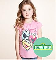 Pure Cotton Sesame Street T-Shirt