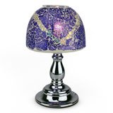 Purple Mosaic Electric Oil Warmer Lamp