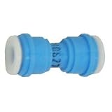 GE REFRIGERATOR WATER LINE TUBE CONNECTOR 5/16X5/16 WR02X11330