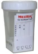10 Panel EZ-Screen Drug Testing Cup - AM/BA/BZ/CO/mA/MT/OP/OX/PC/TH + AS (Box of 25)