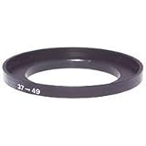 Adorama Step-Up Adapter Ring 37mm Lens to 49mm Filter Size