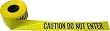 Caution Barrier Tape - Roll - "Caution - Do Not Enter", 1000' - Track and Field