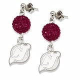 New Jersey Devils Ovation Crystal Earrings