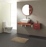 Carolina Modern Vanity Bathroom Cabinet, sink and mirror set