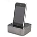 Paserro Dockingstation (USB) All-in-one Apple inkl. Netzladegerät für Apple iPhone 3GS, 3G, 1G, iPod Touch, Touch 2G, 40GB, Photo 60GB, Video 30GB, 60GB, Classic 80GB, Classic 160GB, Nano, 2G, 3G, 4G - Farbe: silber metallic / chrome (white Box)