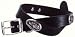 Enmon Silver Labs Leather Hunting Dog Collar