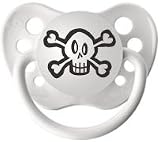 Skulls (White) Pacifier