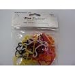 Bama Bandz Fire Rescue /Fighter Glow in the Dark Bands Rubber Bandz Band Wristband (24)