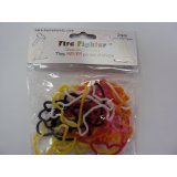 Bama Bandz Fire Rescue /Fighter Glow in the Dark Bands Rubber Bandz Band Wristband (24)