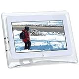 Claire Ice 7 Decorative High Density Acrylic Digital Picture Frame, USB Interface, 128 MB Internal Memory & Built-in Speaker