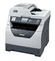 Brother MFC 8380DN - Multifunction ( fax / copier / printer /  scanner ) - B/W - laser - copying (up to): 30 ppm - printing (up to): 30  ppm - 550 sheets - 33.6 Kbps - USB, 10/100 Base-TX, USB host