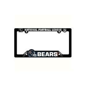 Buy Chicago Bears PLASTIC License Plate Frame now!