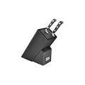 Stellar Fibre & Beech Black Universal Knife Block
