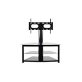 Omnimount Elements 503FP 3-Shelf Flat-Panel Floor Stand for Most 42-Inch to 55-Inch Flat Panels (Black)