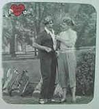I Love Lucy Golfing Mousepad