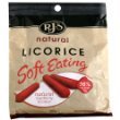 RJ's Raspberry Soft Natural Eating Licorice, 10.6-Ounce Bag (Pack of 4)