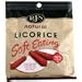 RJ's Raspberry Soft Natural Eating Licorice, 10.6-Ounce Bag (Pack of 4)