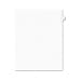 Avery 01403 - Avery-Style Legal Side Tab Dividers, One-Tab, Title C, Letter, White, 25/Pack-AVE01403