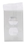 Jackson-Deerfield Mfg. 8WS108 Pro-White Steel Smooth Wall Plate