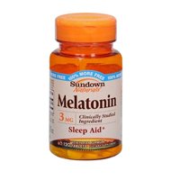 Sundown Naturals Sundown Naturals Melatonin, 120 tabs 3 mg(Pack of 2)