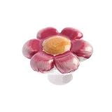 40mm Dia Painted Ceramic Knob - Baby Red