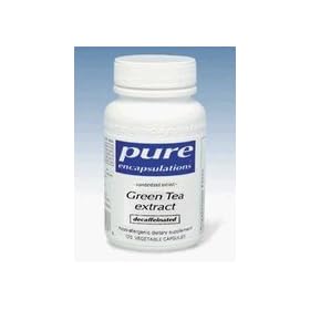 Pure Encapsulations Green Tea extract (decaffeinated) 100 mg - 60 capsules