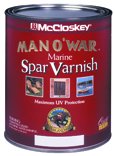 Man O War Spar Marine Varnish - 80-7509 Qt Gloss Spar Varnish