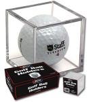  : 1 (One) Single BCW Golf Ball Square / Cube - Holder / Display Case!