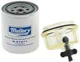 Mallory Marine 9-37882 Visi-Bowl Fuel Water Separator Kit