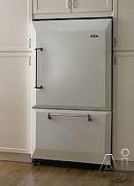 AGA AFHR36CRM 20 cu. ft. Counter-Depth Bottom-Freezer Refrigerator with 4 Adjustable Spillsaver Glas