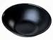 Black Ribbed Salad Bowl, 10" x 14" (11-0207)