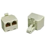 Lynn Electronics TEC327-2 Two Line Splitter T-Adaptor