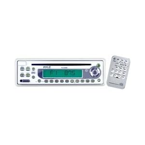 PYLE PLCD9MR AM/FM-MPX In-Dash Marine CD Player withFull Face Detachable Panel
