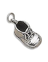 Sterling Silver Baby Shoe Charm