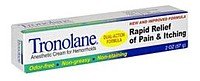 Tronolane Anesthetic Cream for Hemorrhoids, Dual-Action Formula, 2 Ounce