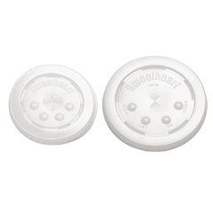SOLO CUP Translucent Plastic Bubble Lid Fits 32-oz. Tall Cup