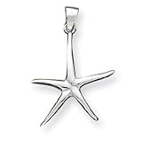 Sterling Silver Starfish Pendant