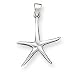 Sterling Silver Starfish Pendant