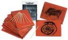 Rock Art 5 x 7 in. Carving Board With Carving Stick, Red, Pack - 24