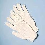 Mens String Knit Gloves, Size Large, Dozen
