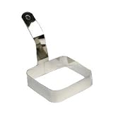 Square Egg Ring, 4 x 4 Stainless Steel
