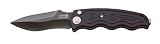 New SOG Knives SOGTAC Automatic Tac Drop Point Black Tini Hard Anodized Aluminum Handle Knife