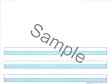 Brightlines Paper Kindergarten Blue 3/4 3-lines per page (3 tablets)